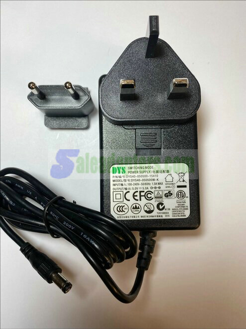 5V 5A 5.0V 5.0A SWITCHING MODE POWER SUPPLY DYS40-050500-15410 DYS40-050500W-K