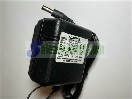 9V 1A 1000mA Negative Centre Polarity Transformer Power Supply 5.5mm x 2.1mm - Click Image to Close