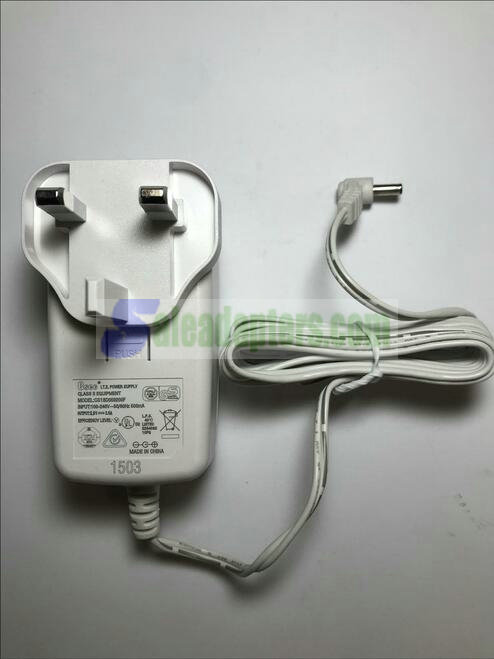 UK White CSEC ITE Power Supply model CS18D059200F 5.9V 2.0A 2A 3.5mm 90 Degree