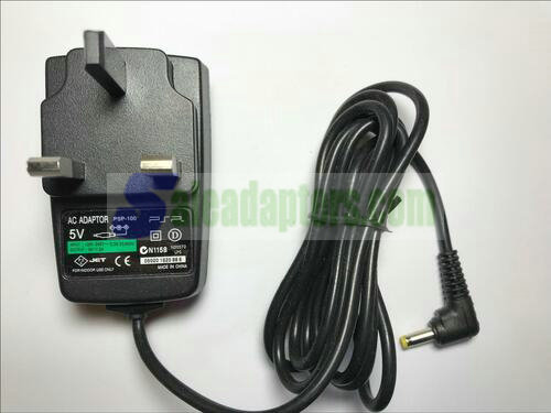 Genuine Sony PSP-100 5V 2A AC Adaptor Power Supply UK Plug