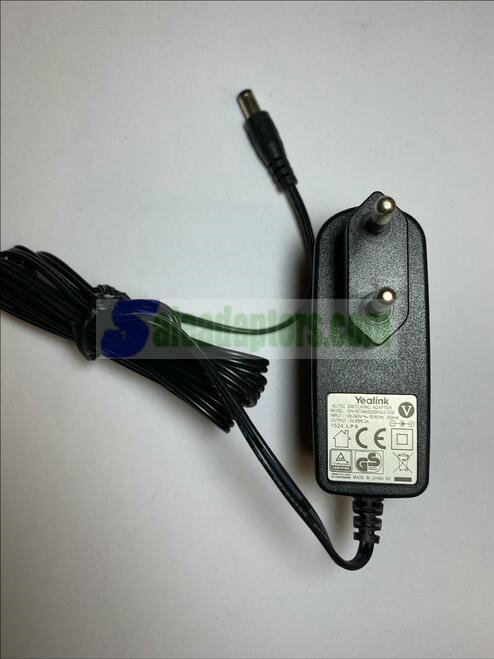 EU YEALINK AC/DC SWITCHING ADAPTER OH-1015A0502000U2-VDE 5V 2A for IP Phones