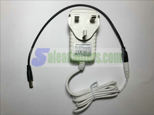 White Replacement for 6V 2A AC-DC Adaptor Power Supply 5.5mm x 2.1mm / 2.5mm - Click Image to Close