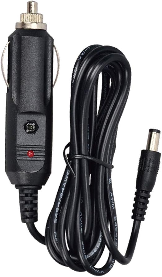 12V Car Adapter Compatible for All Snailax Back Massage Cushion Cigarette Lighter Car Ch