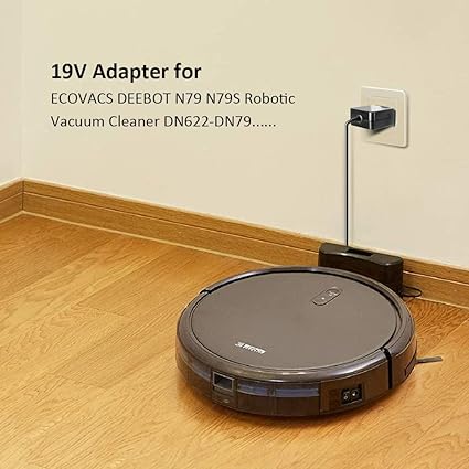 19V Robotic Vacuum Cleaner Adapter Charger for ECOVACS DEEBOT N79 N79S DN622-DN79,Anker