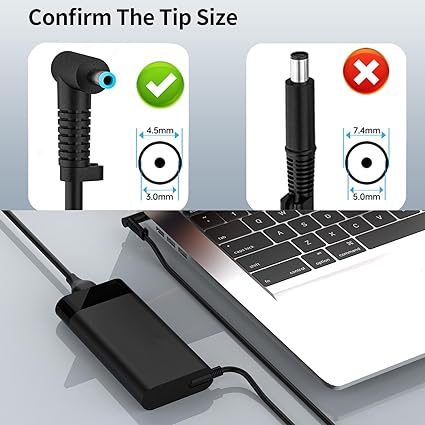 150W 19.5V 7.7A Laptop Charger Compatible with HP Omen Victus 15 17 Zbook 15 G4 G5 G6 91