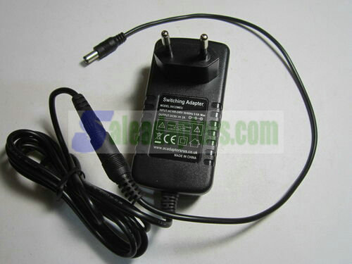 EU 9V 2.0A 2000mA AC-DC Adaptor Power Supply Charger Negative Centre 2.1mm/2.5mm