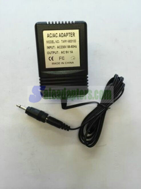 Replacement 9V 1A AC-AC Linear Power Supply Adaptor for Alesis Microverb 1