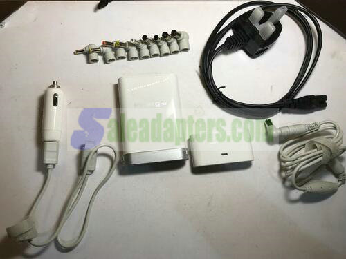 iGO Netbook Charger AC-DC ADAPTOR with USB Cable/Car Adaptor and Tips Included