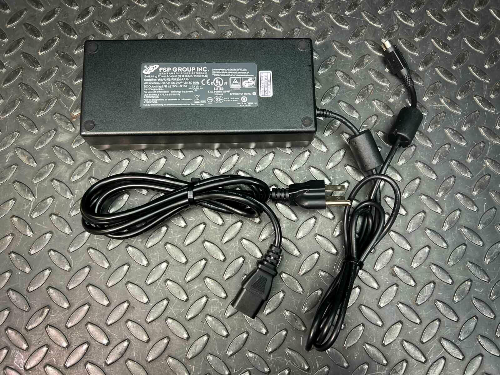 24v, 220 Watt, DC Switching Power Adapter Model FSP220-AAAN1 Country/Region of Manufact