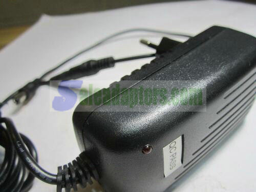 EU Replacement for 9VDC 120mA WEDD AC/DC Adapter Power Supply Plug - Click Image to Close