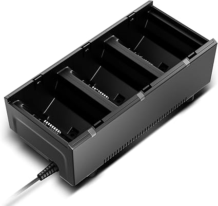 3-Slot Battery Charging Cradle Kit for Zebra ZQ610 ZQ620 ZQ630 ZQ510 ZQ511 ZQ520 ZQ521 Q