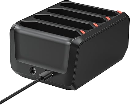 4-Slot Battery Charging Cradle Kit for Zebra TC70 TC75 TC77 TC7X-4BTYC1 Barcode Scanners