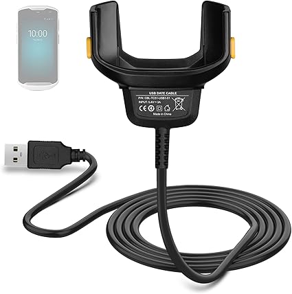 for Zebra Scanner TC51 USB Charger Cable: for Zebra TC51 TC52 TC56 TC57 TC510 TC510K TC5