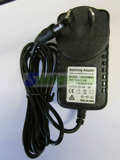 AUS Australian AC-DC 12v 2A 5.5mm Mains-Adaptor/Charger fits Bose SoundLink-Mini - Click Image to Close