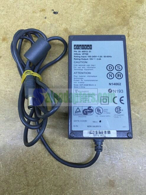 Genuine Digital Power Supply PN 30-49013-01 VP700 19V 2.4A Model ADP-45GB