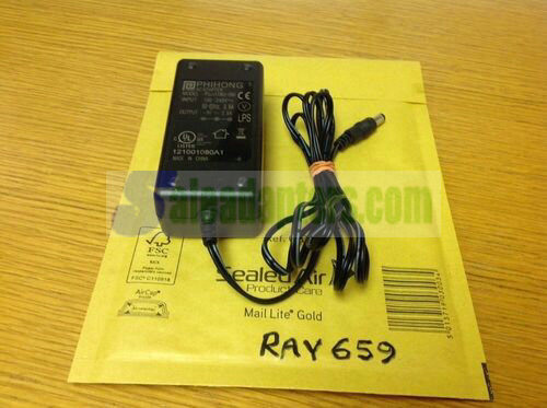 Genuine Phihong. AC Power Adapter Model No PSAA18U-090. 9V. 2A - Click Image to Close