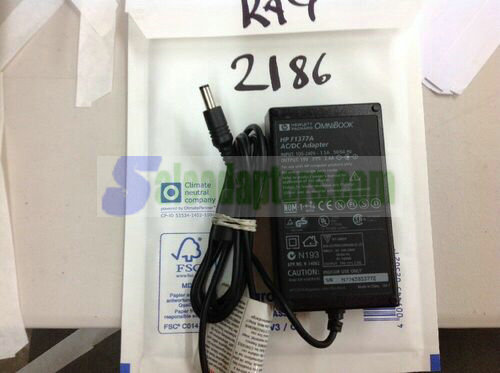 Genuine HP HEWLETT PACKARD OMINIBOOK HP F1377A AC/DC ADAPTER 19V 2.4A Power Sp