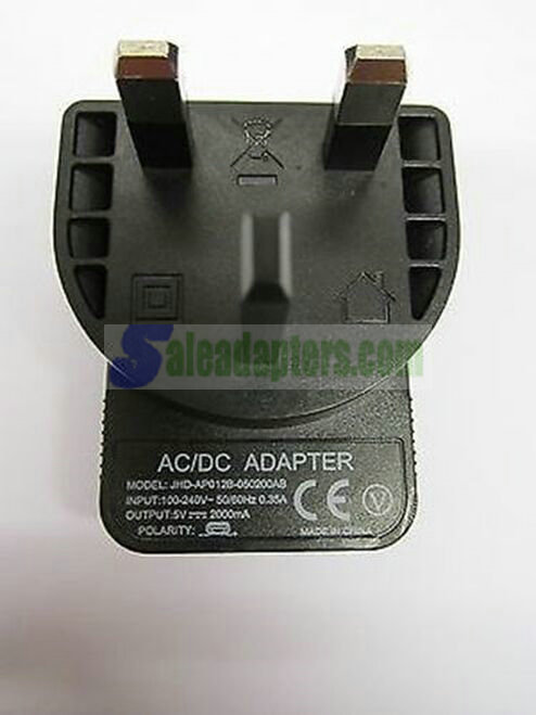 5V 2A 2000mA AC/DC Adaptor Power Supply Charger for Cube U9GT4 Tablet PC RK3066