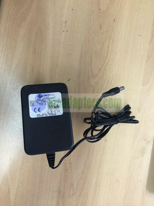 CUI Stack AC Adaptor DPA120090B-P5 12V 900mA - Click Image to Close