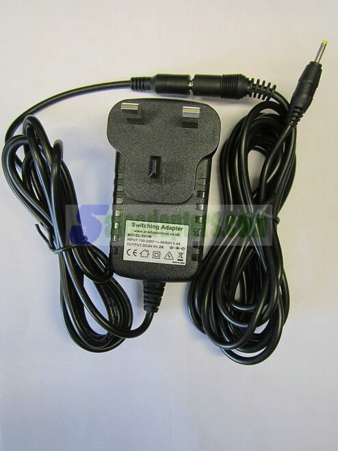 6M Long 5V 2A BA-520 Charger AC Adaptor for SuperPAD 8 VIII 10.2 Inch Tablet PC