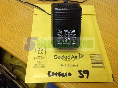 Genuine AC Adaptor AD-090100BS 9V 100mA Uk Plug