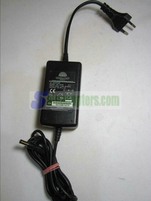 EU European Sunfone ACW024A-12B 12V 2A AC-DC Power Adaptor Power Supply