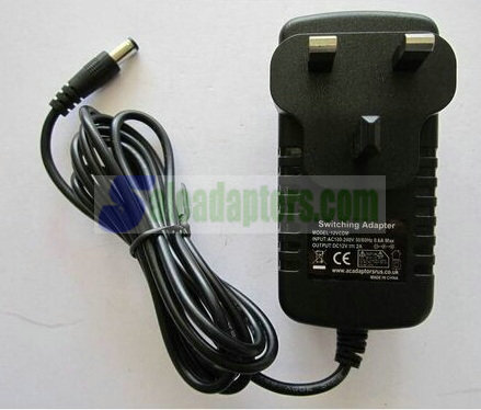 UK 12V 2A AC-DC Adaptor Power Supply for Model No AU-79A0N P/N PWR268-001-01-B