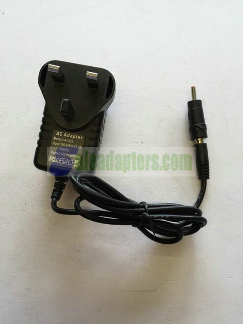 10V 2A Mains AC-DC Adaptor Power Supply 3.5mm X 1.3mm 3.5x1.3