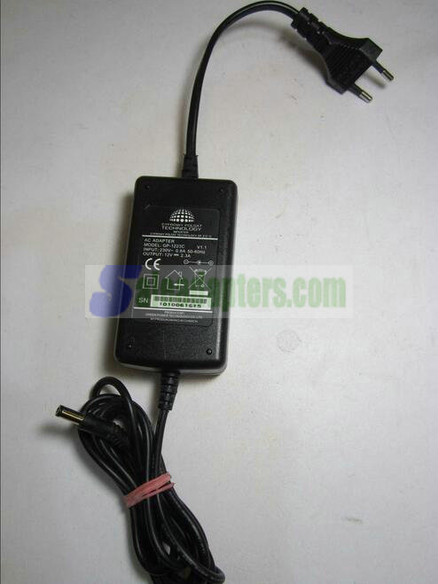 EU 12V HITACHI 0S03398 EXTERNAL HARD DRIVE AC-DC Switching Adapter PLUG - Click Image to Close