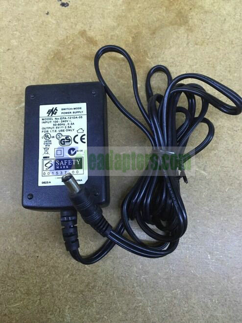 Genuine ENG Switching Poet Supply Model EPA-121DA-05 5V 2.5A - Click Image to Close