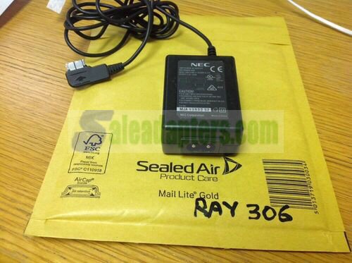 Genuine NEC Switch ModeAC Adapter Model No. MAY-BH0008-A001. 5.3V. 0.6A