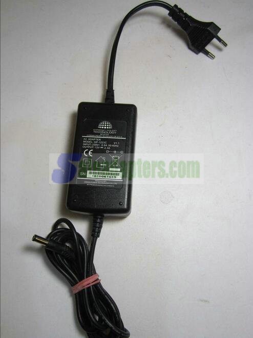 REPLACEMENT FOR SWITCHING AC-DC ADAPTOR MODEL S024JV1200200 12V 2000mA