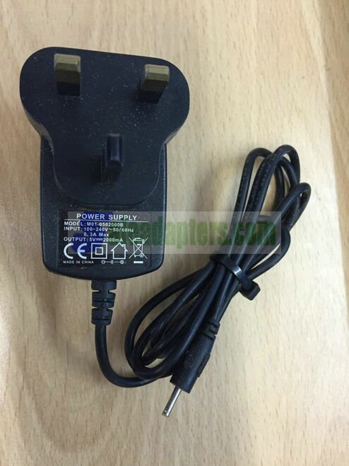 Genuine Original AC-DC ADAPTOR Model M01-0502000B 5V 2000mA Power Supply