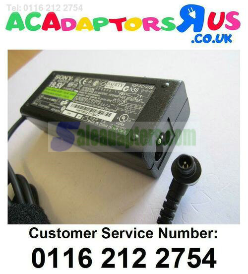 GENUINE LAPTOP CHARGER FOR SONY VAIO SVF15218CXW SVF1521B1EW SVF1521C5E