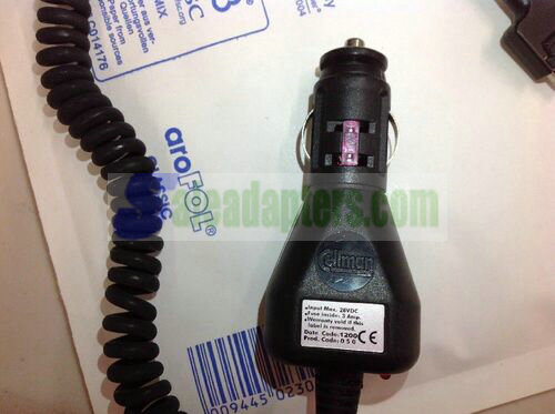 Genuine CELLMAN CAR ADAPTER CODE 1200 -050 Power Supply