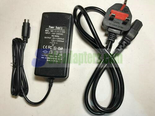 12V 5V 4 Thin Pin Switching Adapter Power Supply 4 Lacie 500GB External Hard Drive