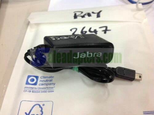 Genuine Jabra Swiching Adapter 26-01043 SSA-5W-05 EU PLUG 5V 180mA POWER SUPPLY