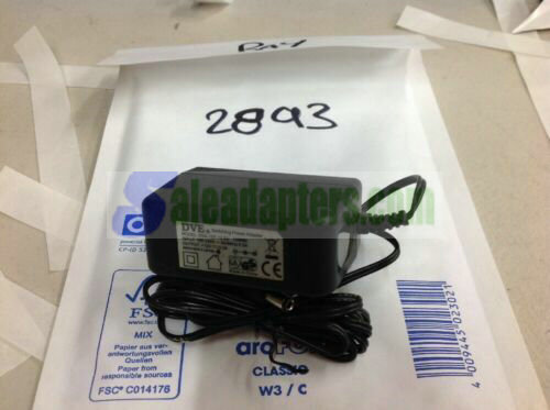 Genuine DVE Switching Power Adapter DSA-15P-12 EU 12V 0.5A Power Supply