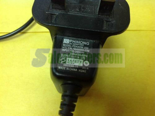 Genuine Phihong. AC Power Adapter Mod No PSAA05K-050 5.0V 1.0A