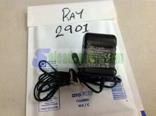 Genuine SIL AC ADAPTOR POWER SUPPLY VD090015A 9V 150mA Power Supply