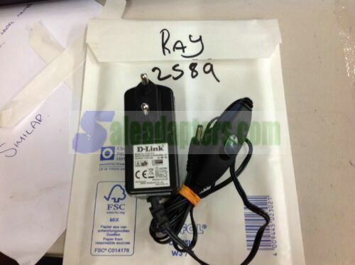 Genuine D-Link Adapter CG2412-E 12V 2A Eu Plug Power Supply