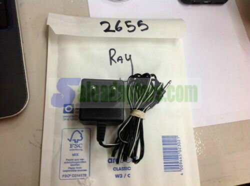 Genuine BARTEC AC/AC-ADAPTER A7-1221-1518 9V 130mA Eu Power Supply