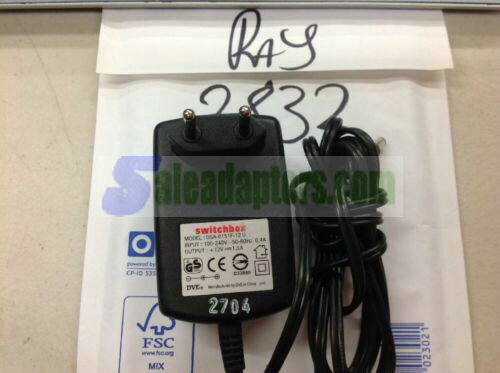 Genuine Switchbox DSA-0151F-12 AC Adaptor 12V 1.5A EU Plug Power Supply