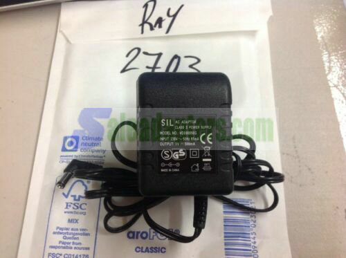 Genuine SIL AC ADAPTOR CLASS 2 Power Supply VD090050G 9V 500mA Eu Plug - Click Image to Close