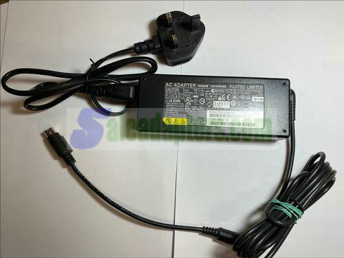 Replacement for 19V 3.43A AC Adapter model ATS065T-P190 with 4 Pin Din Connector