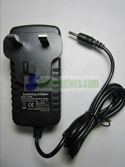 Replacement 12V AC-DC Power Adaptor Charger for ieGeek 11-inch Portable DVD Player