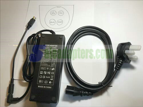 Replacement for 12V 7.5A AC Adapter for Synology NAS-Server DS416play Enclosure