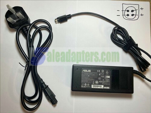 19V 4.74A AC-DC Switching Adaptor Power Supply with 4 Pin Din 2 Right Pins Pos