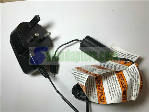 Black 5V 1500mA 1.5A Charger for Motorola MBP38S 412010200001 Baby Monitor - Click Image to Close