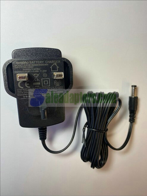 25V 450mA AC-DC Constant Current Charger for Lithium Battery 5.5mm Connector